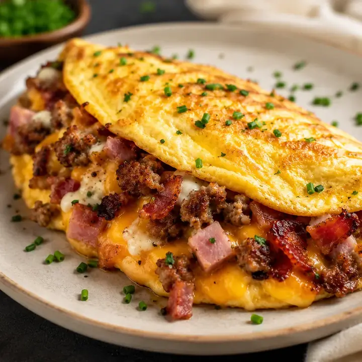 Keto Ultimate Breakfast Omelet