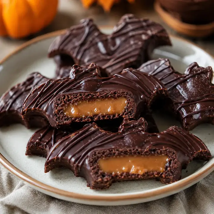 Slow Carb Gooey Chocolate Protein Bats